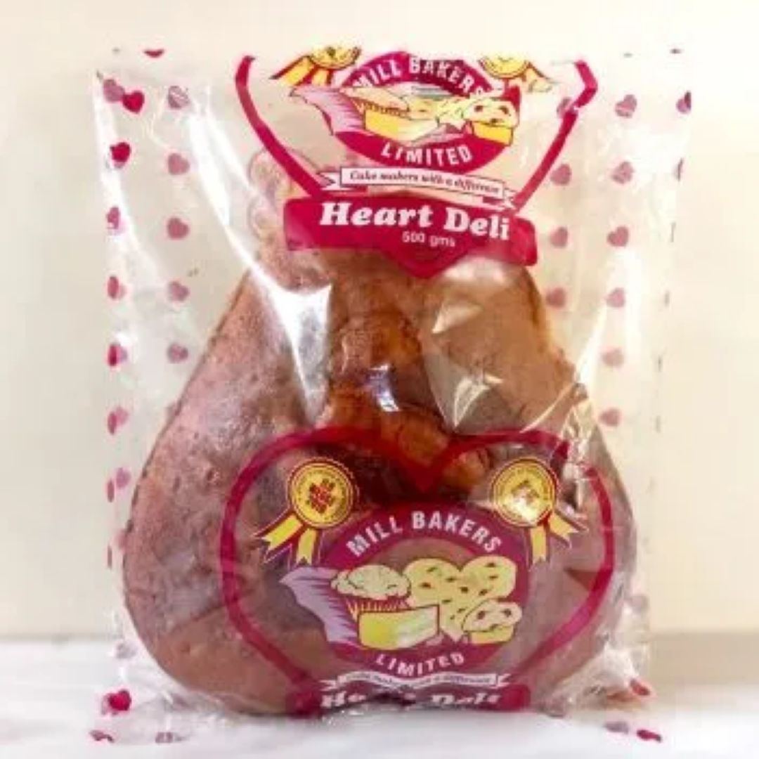 MILLBAKERS MINI HEARTS 150G